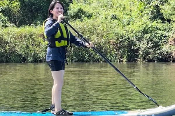 島根・益田・SUP】水上散歩を楽しもう。はじめてのスタンドアップ