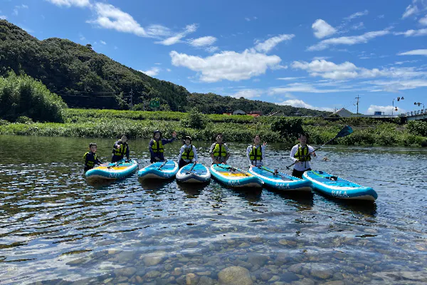 島根・益田・SUP】水上散歩を楽しもう。はじめてのスタンドアップ