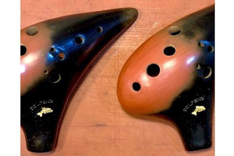 【石川・金沢・楽器体験】やさしく温かな土の音に癒やされる。オカリナプチ演奏体験