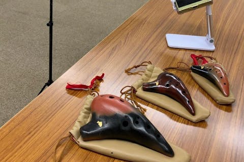 【石川・金沢・楽器体験】癒やしのオカリナミニコンサート付き！プチオカリナ演奏体験