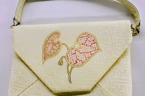 京都府・京都市・友禅染め】京友禅 型染め体験プラン！京風バック 1個