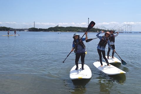 【神奈川・横浜・SUP】初心者にうってつけ！横浜・海の公園でSUPを楽しもう