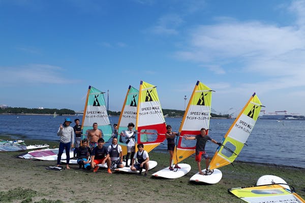 神奈川・横浜・ウインドサーフィン 】ウインドサーフィンにトライ