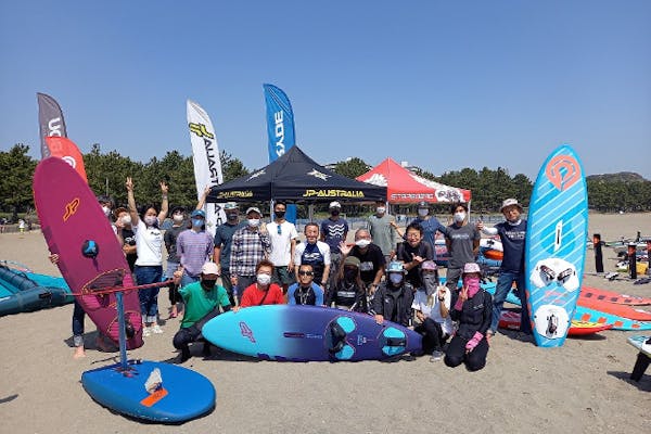 神奈川・横浜・ウインドサーフィン 】ウインドサーフィンにトライ