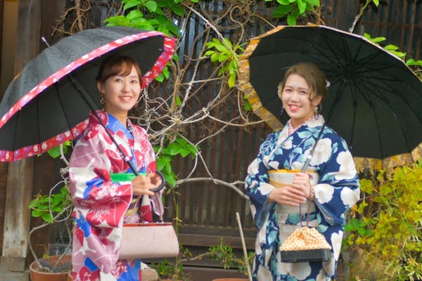 浅草愛和服』『京都愛和服』大正浪漫風レトロ着物モデル