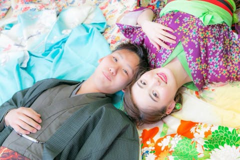 【石川・金沢・着物レンタル】着物デートにぴったり！カップルお手軽プラン