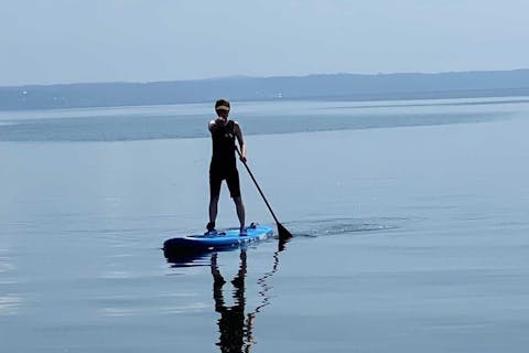 石川・能登島・SUP体験】＜1組貸切＞SUPが初めての方も泳げない方も大