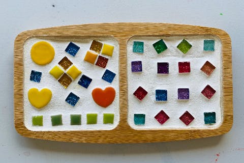 【東京・石川台・タイルアート】モザイクタイルアートを作ろう！「自由研究コース」1個