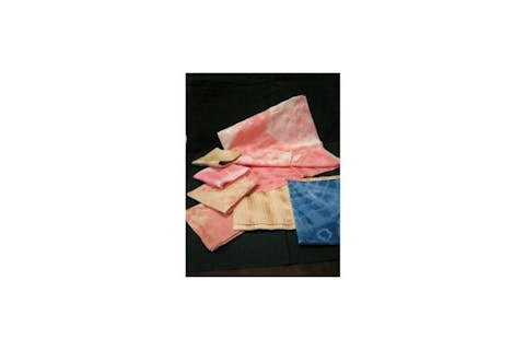 【石川・能美・藍染め体験】お好きな模様も入れられる藍染めのハンカチ作り（1枚）