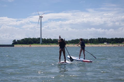 【愛知・知多・SUP】人気スポーツに気軽にトライ！スタンドアップパドル体験コース