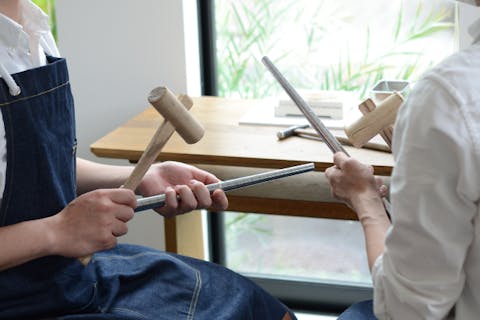 【神奈川・鎌倉・手作り指輪】思い出に残るシルバーリングを作ろう！（1個）