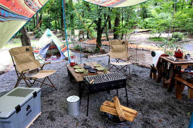 長野・白馬・キャンプ場】1、2名でゆったりおすすめ！ロゴス製のテントでキャンプ｜アソビュー！