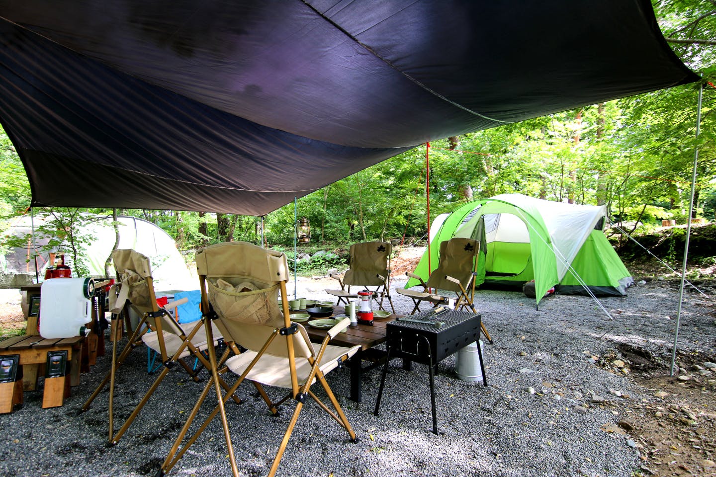 【長野・白馬・キャンプ場】準備も片付けもなし！フルサービスで楽しめるキャンプ