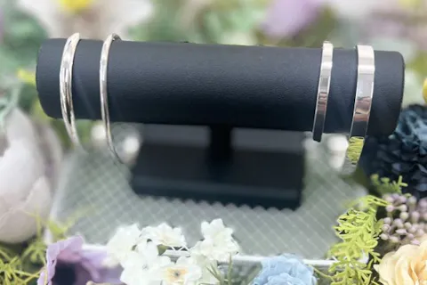 【和歌山・みなべ・シルバーアクセサリー作り】シルバーバングル手作り体験 ＜カップル・友達・グループにおすすめ＞白浜旅行の思い出に