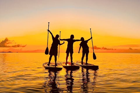 石垣島サンセットサップツアー！サンセット&星空鑑賞&マングローブ探索できる 9割が初心者！写真データ無料！