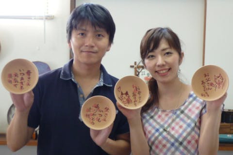 【福岡・北九州・田川・絵付け】アレンジ自在の絵付け体験を楽しもう！陶芸体験