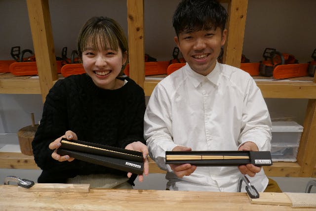 【三重・多気・木工教室】大人から子どもまで楽しめる贅沢ヒノキの手作り箸体験（1膳）
