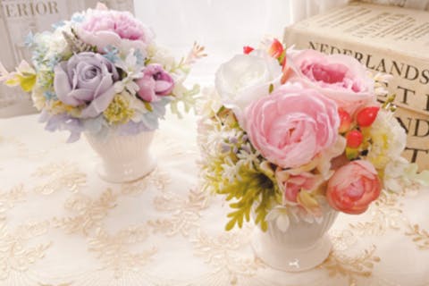 【千葉・柏】まるで生花の様な美しさ。選べるフラワーアレンジメント体験♪