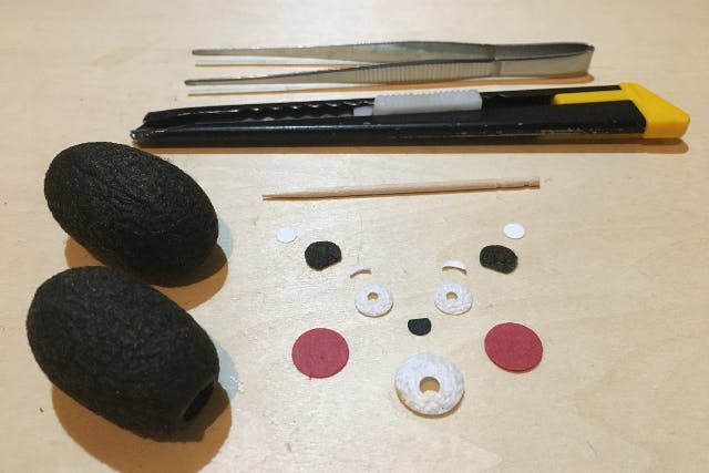 【熊本・山鹿・人形作り】地元産のまゆ玉を使った可愛いまゆ人形作り体験（1個）