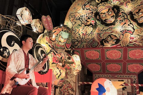 【青森・弘前・日本の伝統文化】津軽の伝統・歴史を体験！津軽藩ねぷた村見学プラン