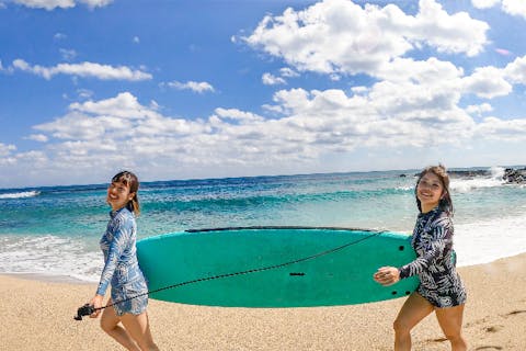 【鹿児島・大島・サーフィン体験】初心者に大人気！気軽にサーフィンを楽しもう