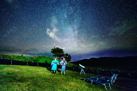 【沖縄・石垣島・天体観測】石垣島の満天の星空観察＆島唄三線鑑賞！