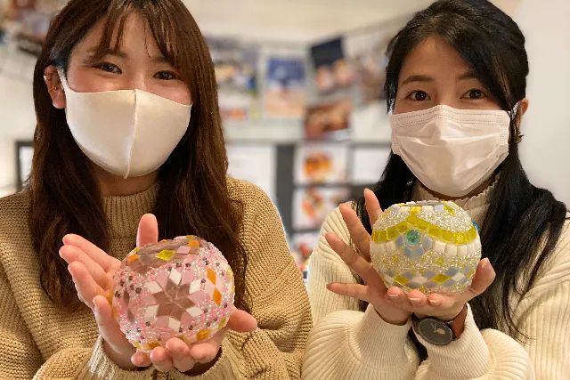 鳥取・米子・手作り雑貨】トルコランプの技法で作る。モザイク