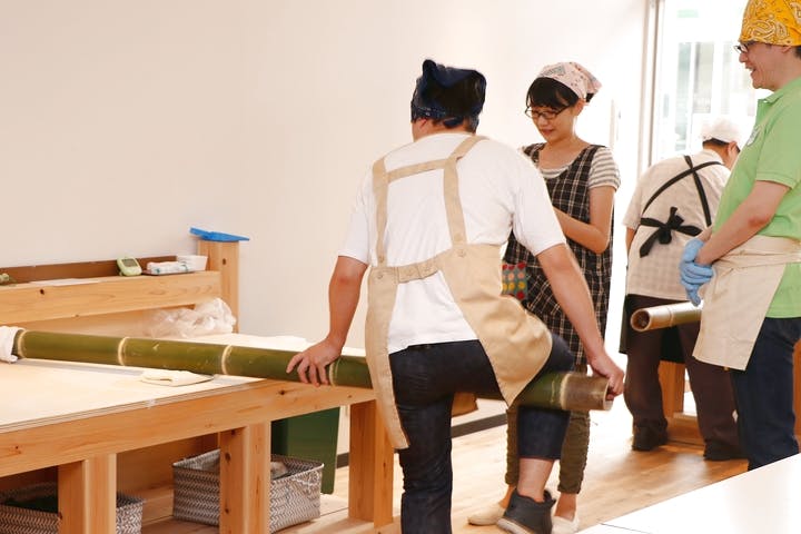 新横浜ラーメン博物館1F体験コーナー