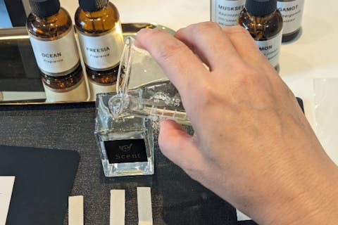 【山口・下松・調香体験】＜調香STANDARD40＞上質な空間で調香体験。
