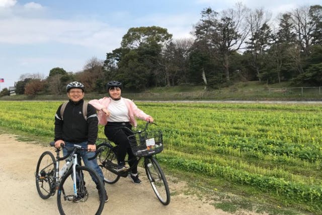 【大阪・柏原・サイクリング】世界遺産の古墳群や自然を巡る貸切サイクリングツアー
