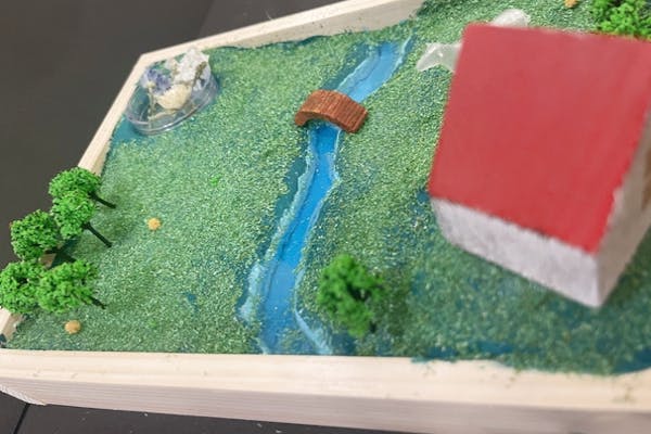 ジオラマ　ハンドメイド 東京・落合南長崎・手作り雑貨】お散歩が楽しくなるジオラマ制作体験