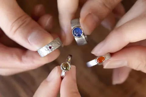 【愛知・名古屋・手作り指輪】カップルやお友達・ご夫婦でオンリーワンのペアリング制作！＜My カラー＞