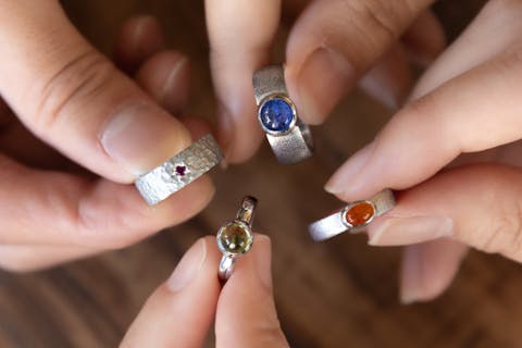 【岐阜・ペアリング制作】カップルやお友達・ご夫婦でオンリーワンのペアリング制作！＜My カラー＞