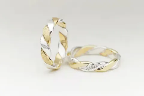 【三重・鈴鹿・ペアリング制作】カップルやお友達・ご夫婦でオンリーワンのペアリング制作！＜ふたり結び＞