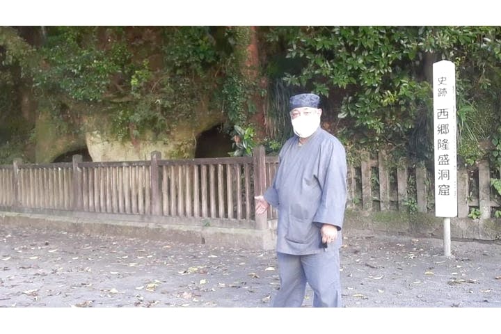 西郷隆盛銅像展望ホールK10カフェ