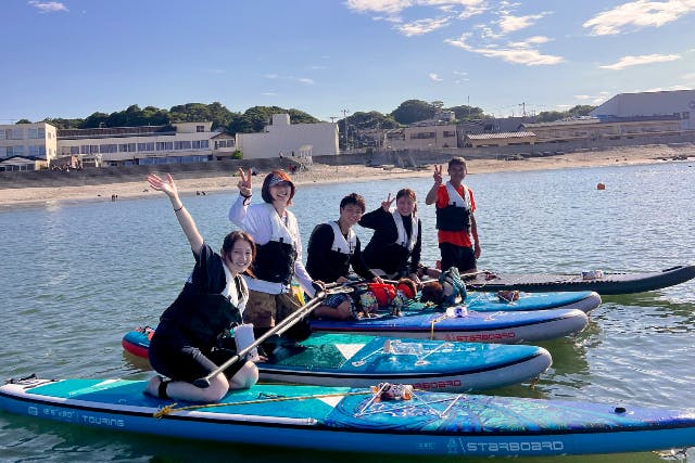 【茨城・阿字ヶ浦・SUP】東洋のナポリと呼ばれる素敵な海でSUP・ドッグサップ体験