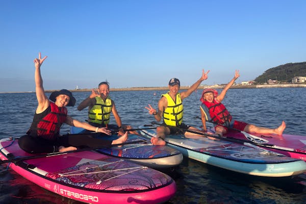 茨城・阿字ヶ浦・SUP】東洋のナポリと呼ばれる素敵な海でSUP・ドッグ