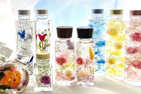 【東京・三軒茶屋・ハーバリウム】組み合わせが選べるハーバリウム制作（2個）