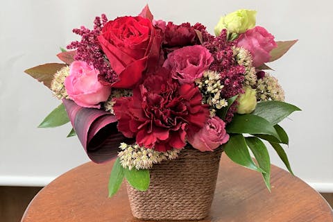 【京都府・京都市・フラワーアレンジメント】基本から気軽に学べる！生花アレンジ1個