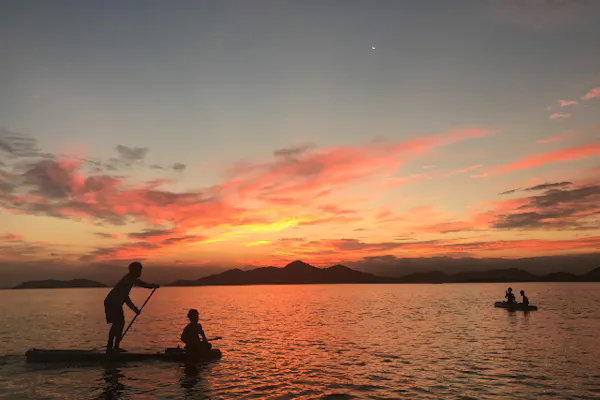 滋賀・琵琶湖・SUP】自然の景色を楽しむサンセット・サンライズSUP