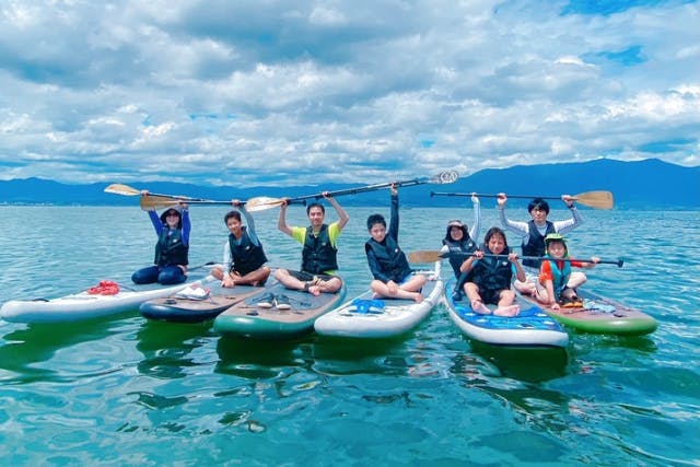 【滋賀・琵琶湖・SUP】琵琶湖を自由にクルージング！60分SUPレンタル