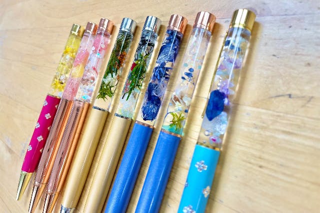 【東京・日本橋・ハーバリウム】贈り物にもぴったり！お花が可愛いハーバリウムペン