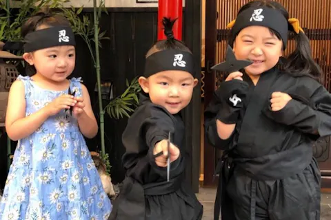 岐阜 高山 忍者 本格コスチュームを着て忍者修行にチャレンジ 佐助コース アソビュー