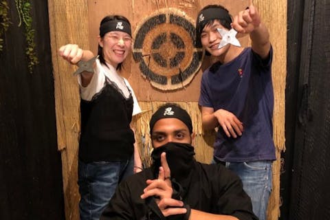 【岐阜・高山・忍者】1ドリンクつき！気軽にさくっと忍者修行体験（小太郎コース）