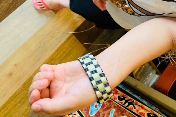 沖縄アダン＊バングル56 沖縄・古宇利島・伝統工芸】100年以上続く