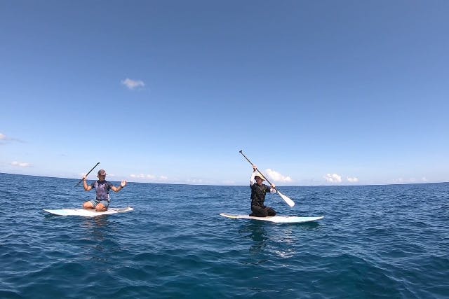 【沖縄・古宇利島・SUP】古宇利の海を満喫するSUP＆シュノーケリング体験！