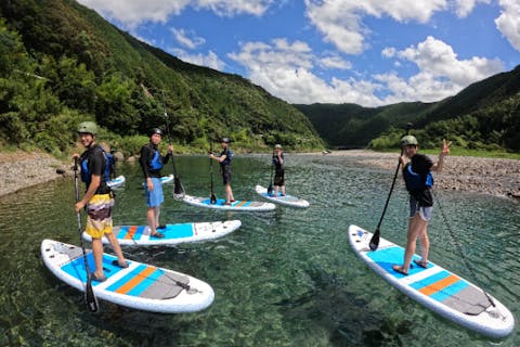 【高知・高岡・SUP】仁淀川SUPクルージング！初心者やファミリーにおすすめ