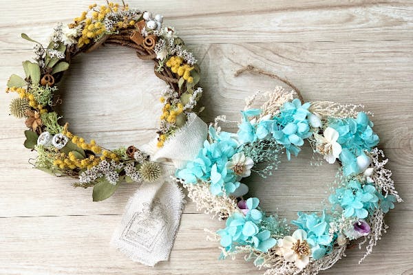 東京・日本橋・手作りリース】季節のイベントを盛り上げるオリジナル