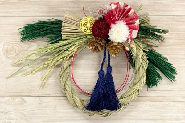 東京・日本橋・手作りリース】数量限定☆しめ縄リース｜アソビュー！