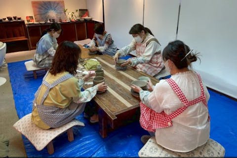 【京都府・京都市・手びねり】サクッと気軽にエンジョイ！短時間のお手軽陶芸体験